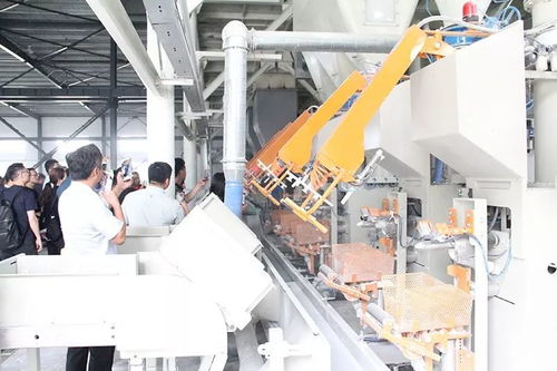 參觀共享工廠暨觀摩輕質石膏砂漿的機械化施工